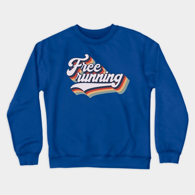 Free running vintage style Crewneck Sweatshirt by HomeCoquette